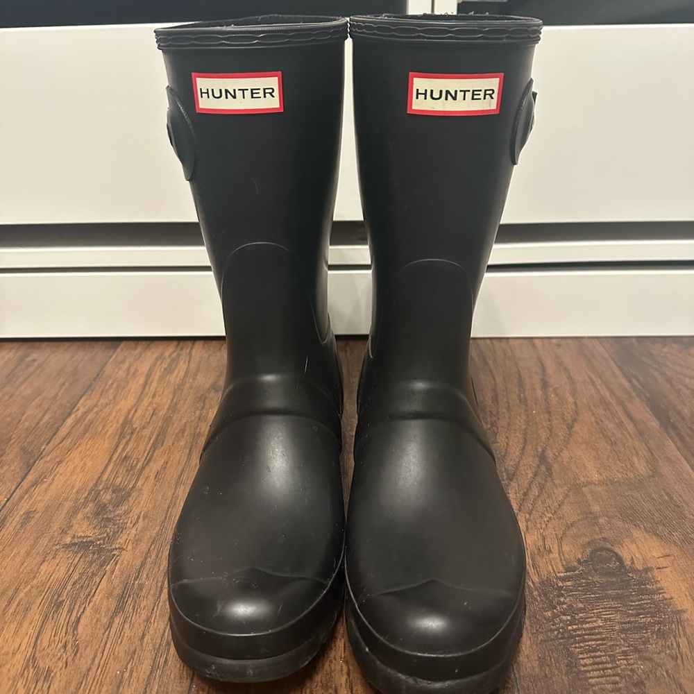 Hunter Classic Black Waterproof Boots